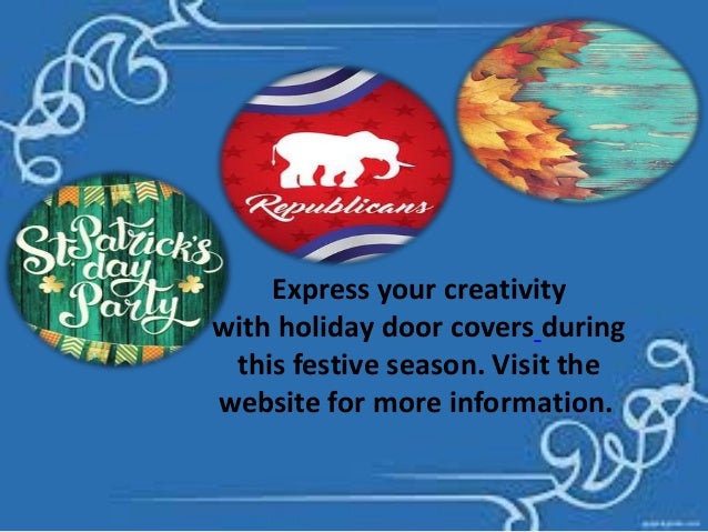 Beautiful Holiday Door Covers This Festive Season