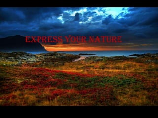 Express your nature
 