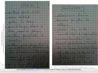 Vincent BOGAERS vbogaers@soi-conseil.com – Formation Travailler et manager à distance – CG 80 / Décembre 2013

 