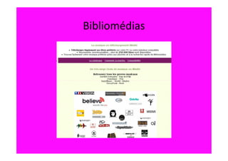 Bibliomédias
 