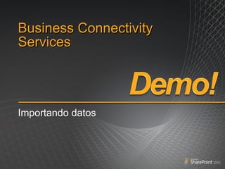 Business Connectivity Services Importando datos 
