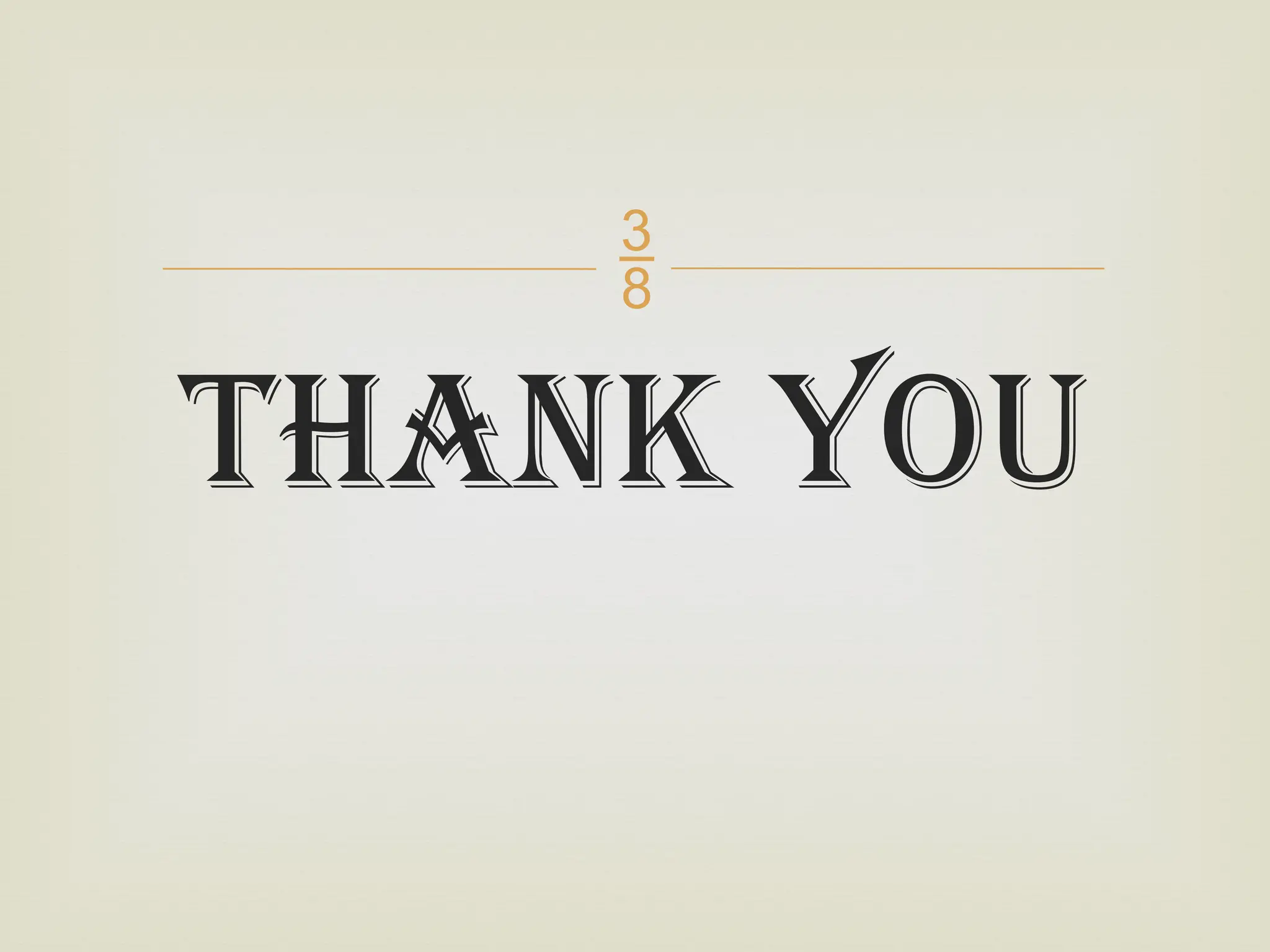  Thank You 