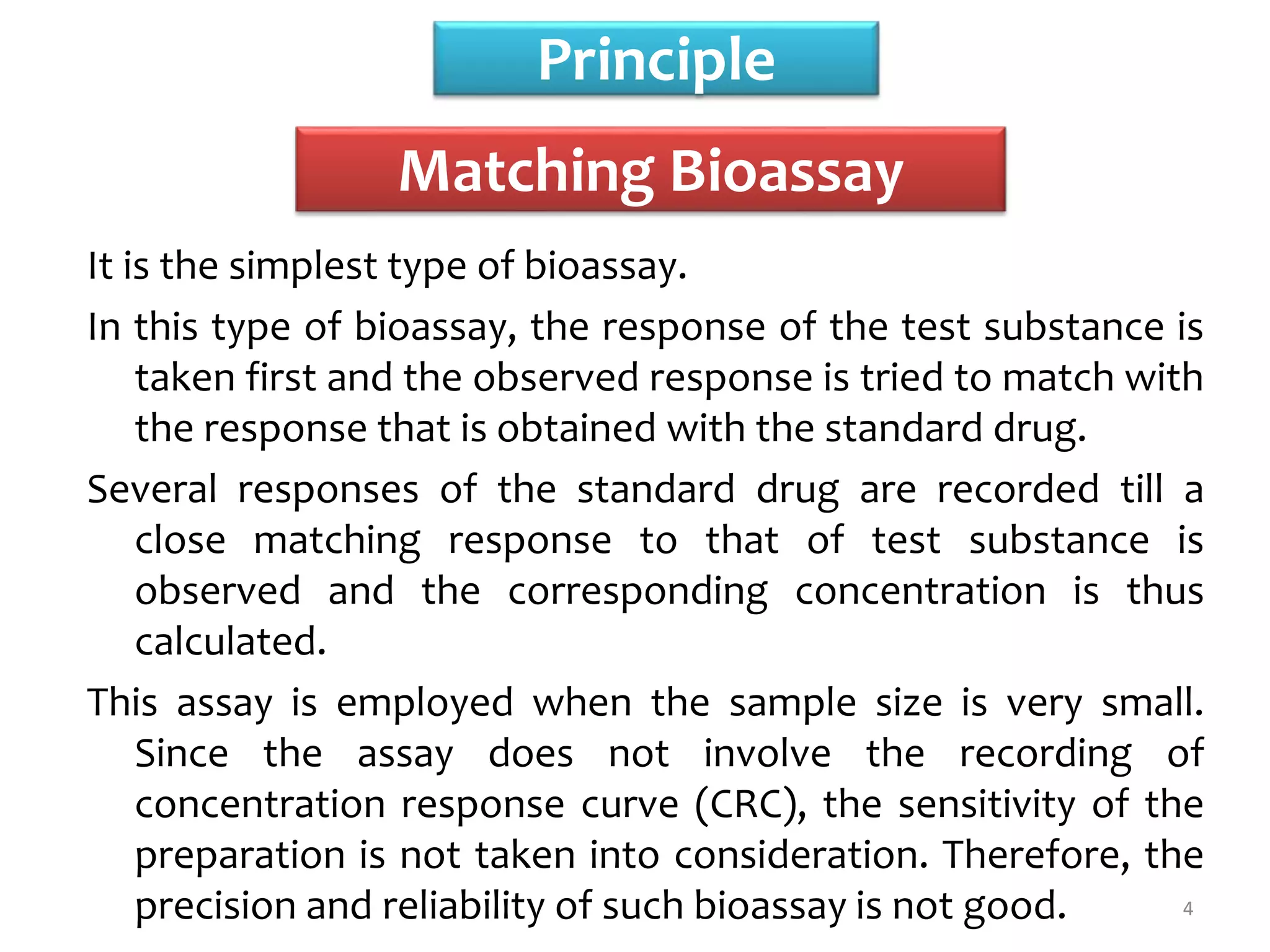 Expt. 6 Bioassay of histamine using guinea pig ileum by matching method
