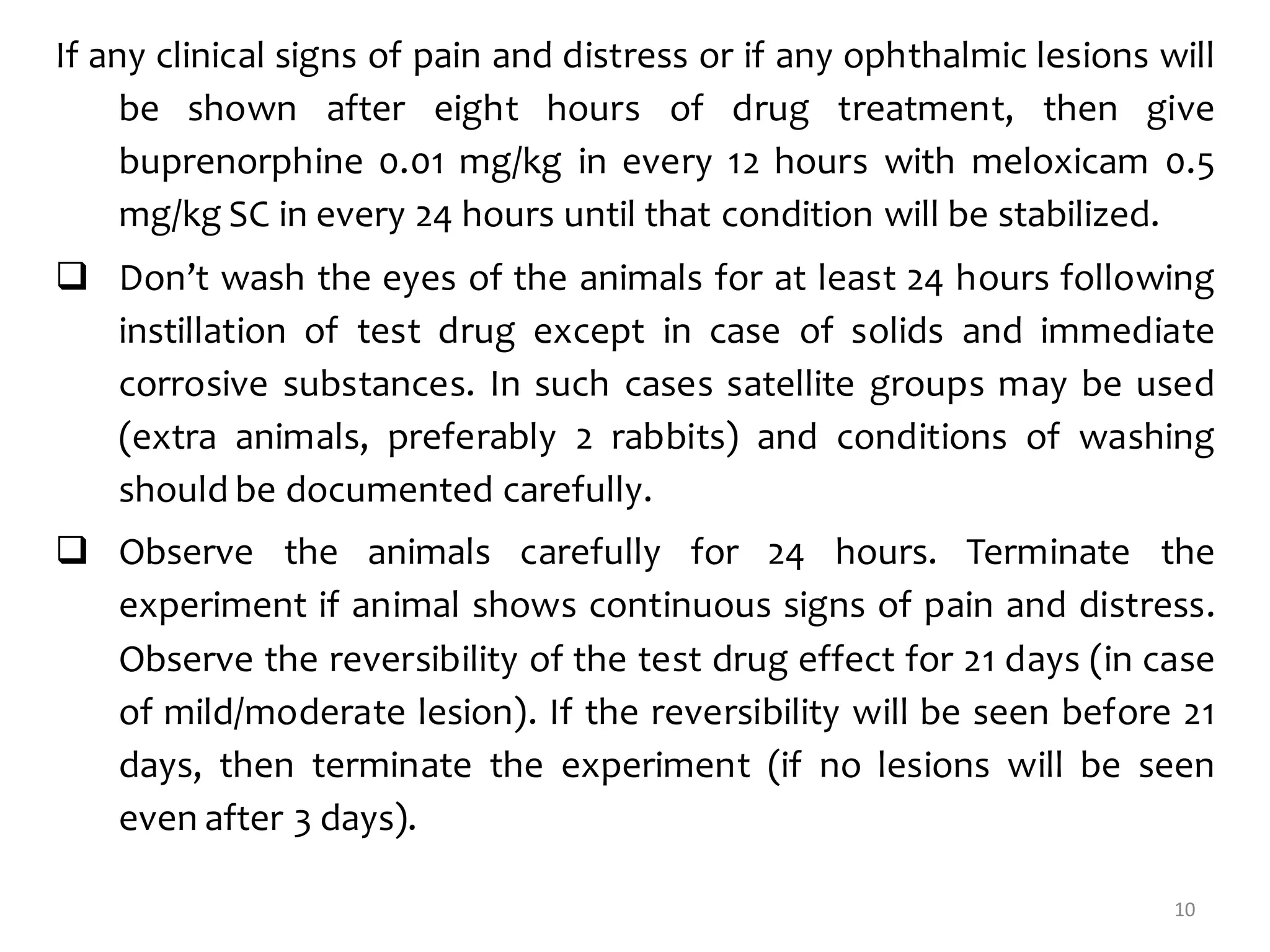Expt. 11 Determination of acute eye irritation corrosion of a test ...