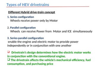 Comprehensive Analysis of Hybrid Electric Vehicle Drivetrains and Power ...
