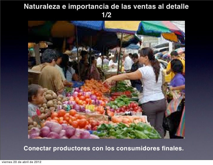 Ventas al detalle Ventas al detalle