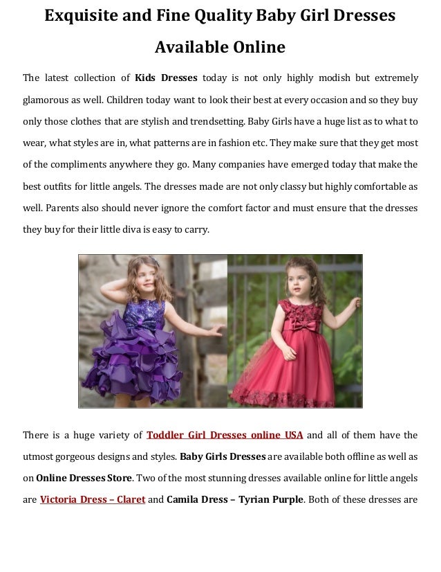 baby dresses online usa