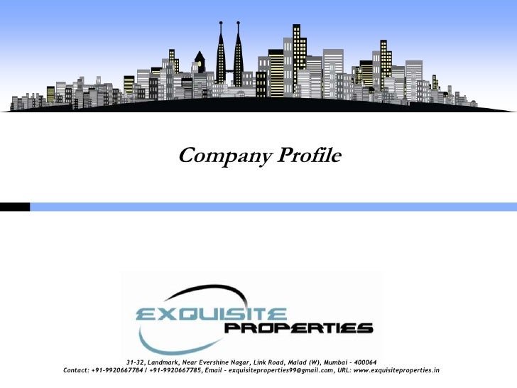 Exquisite Properties Profile