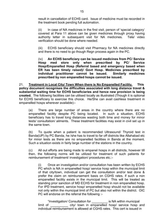 Ex servicemen welfare scheme | PDF