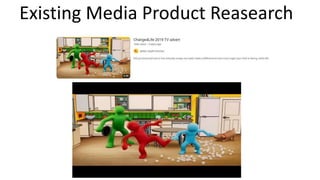 Existing Media Product Reasearch
 
