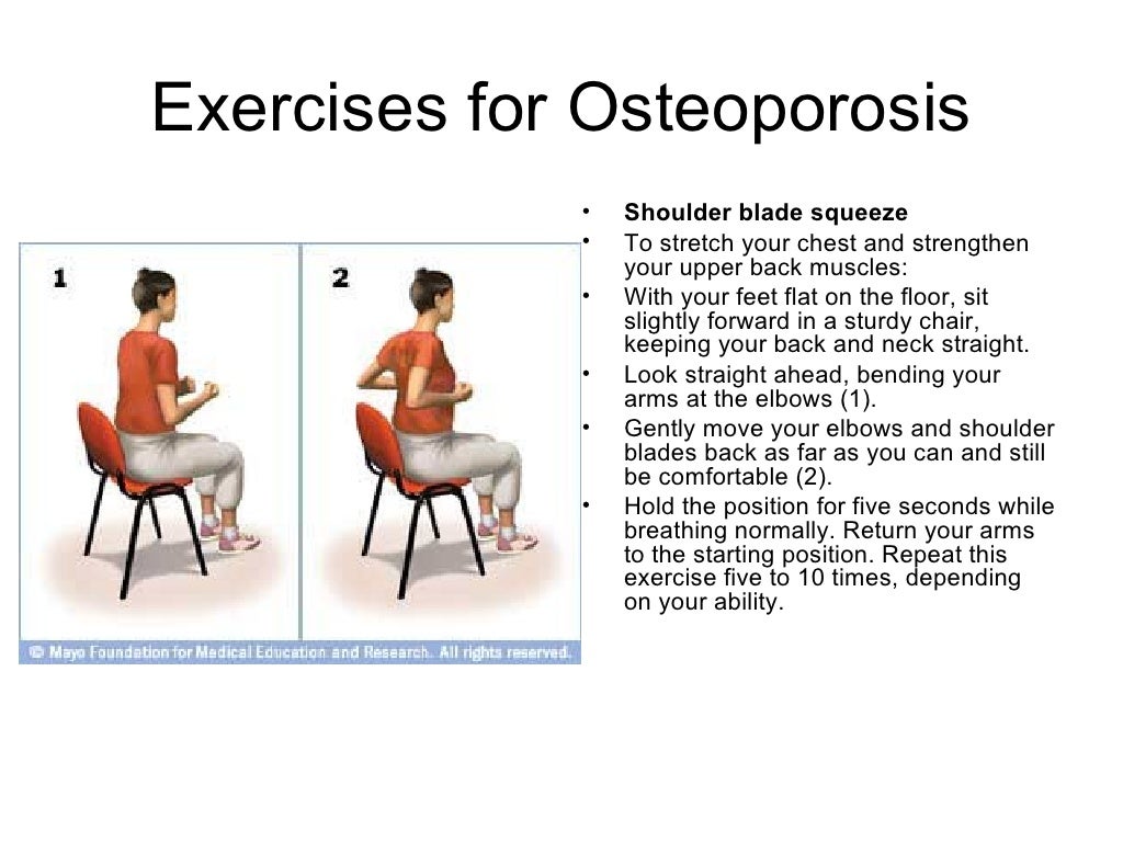Preventing Osteoporosis by doing Exercises