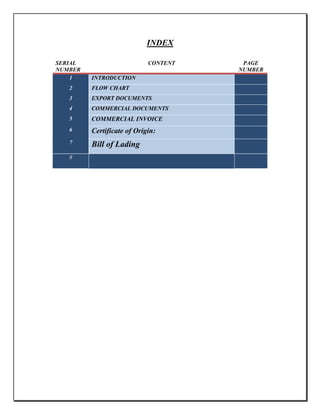 Export and import | DOCX