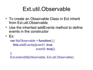 Ext J S Observable