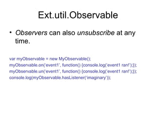 Ext J S Observable