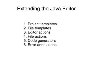 Ext java-editor | PPT