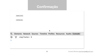 Eduardo Mendes (edumendes@gmail.com)
Conﬁrmação
69
 