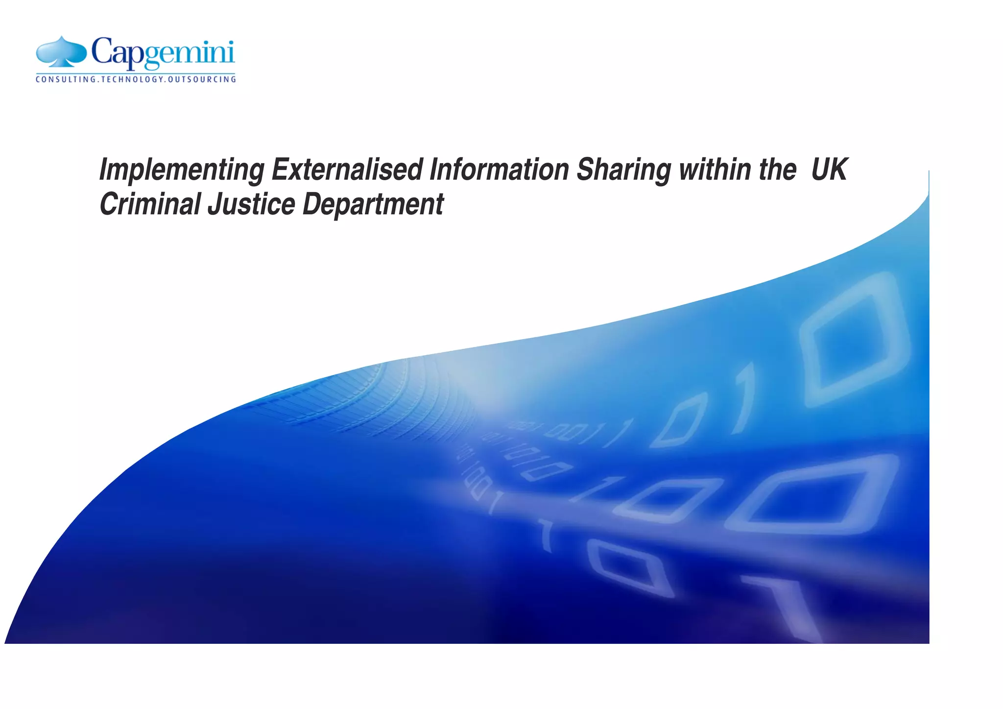 Externalization Trend