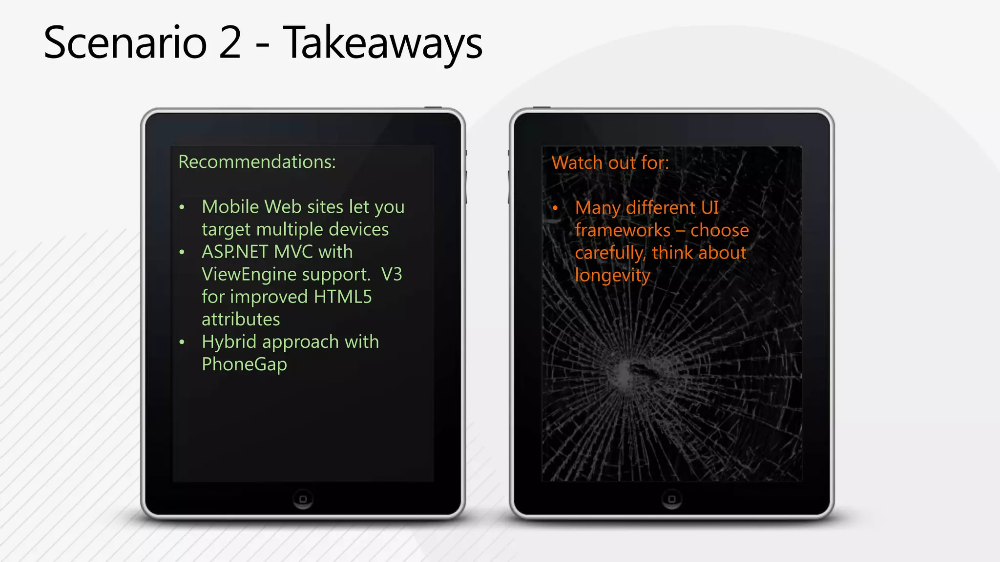 “Great!  …but it still looks like my original webpage”