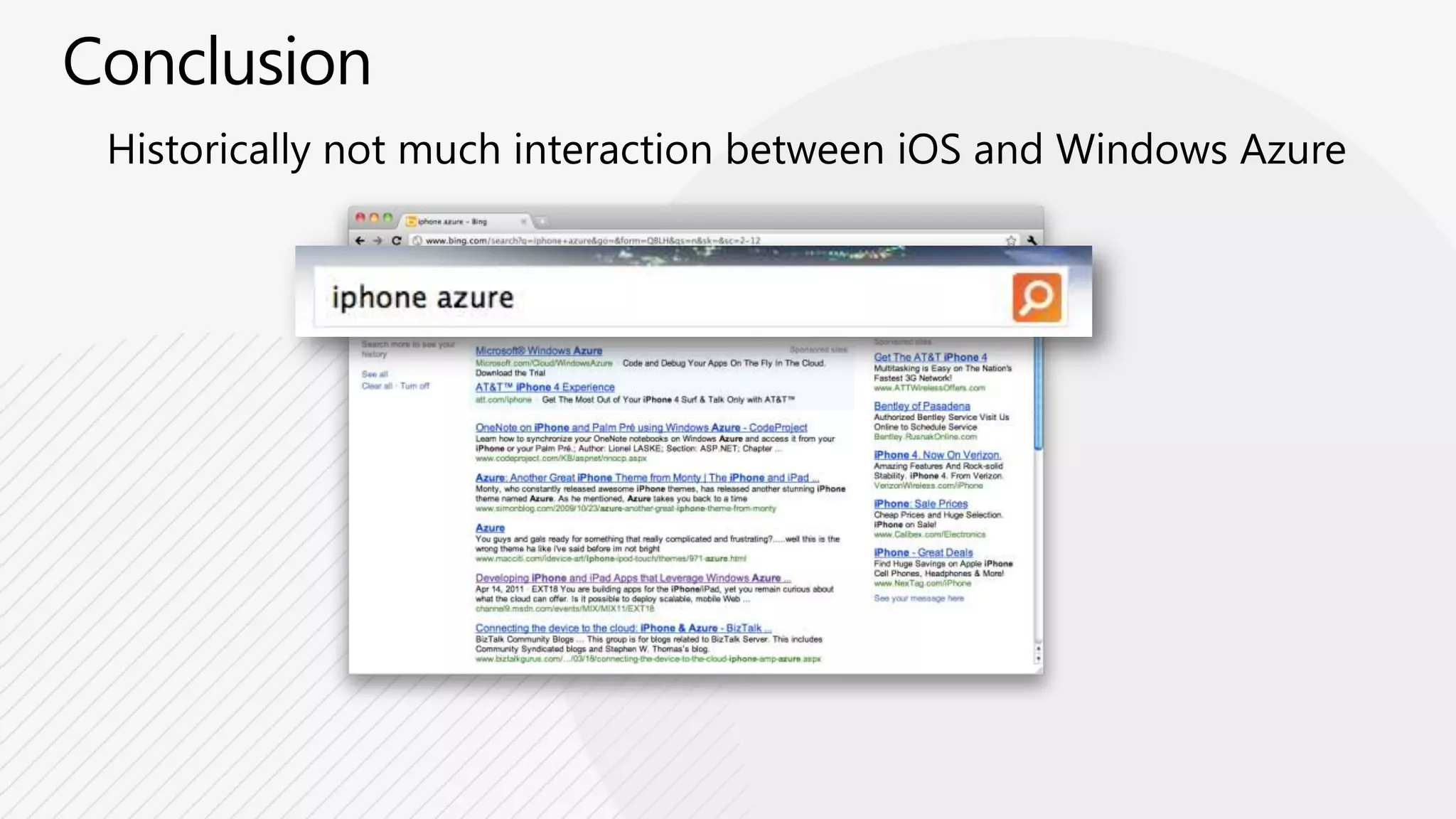 Scenario 2 - TakeawaysRecommendations:Mobile Web sites let you target multiple devices