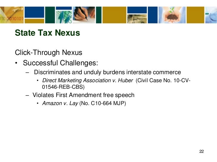 State &amp; Local Tax: State Tax Nexus – No Physical Presence ...