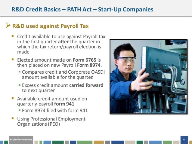 webinar slides opportunities to offset payroll tax liabilities with form 6765