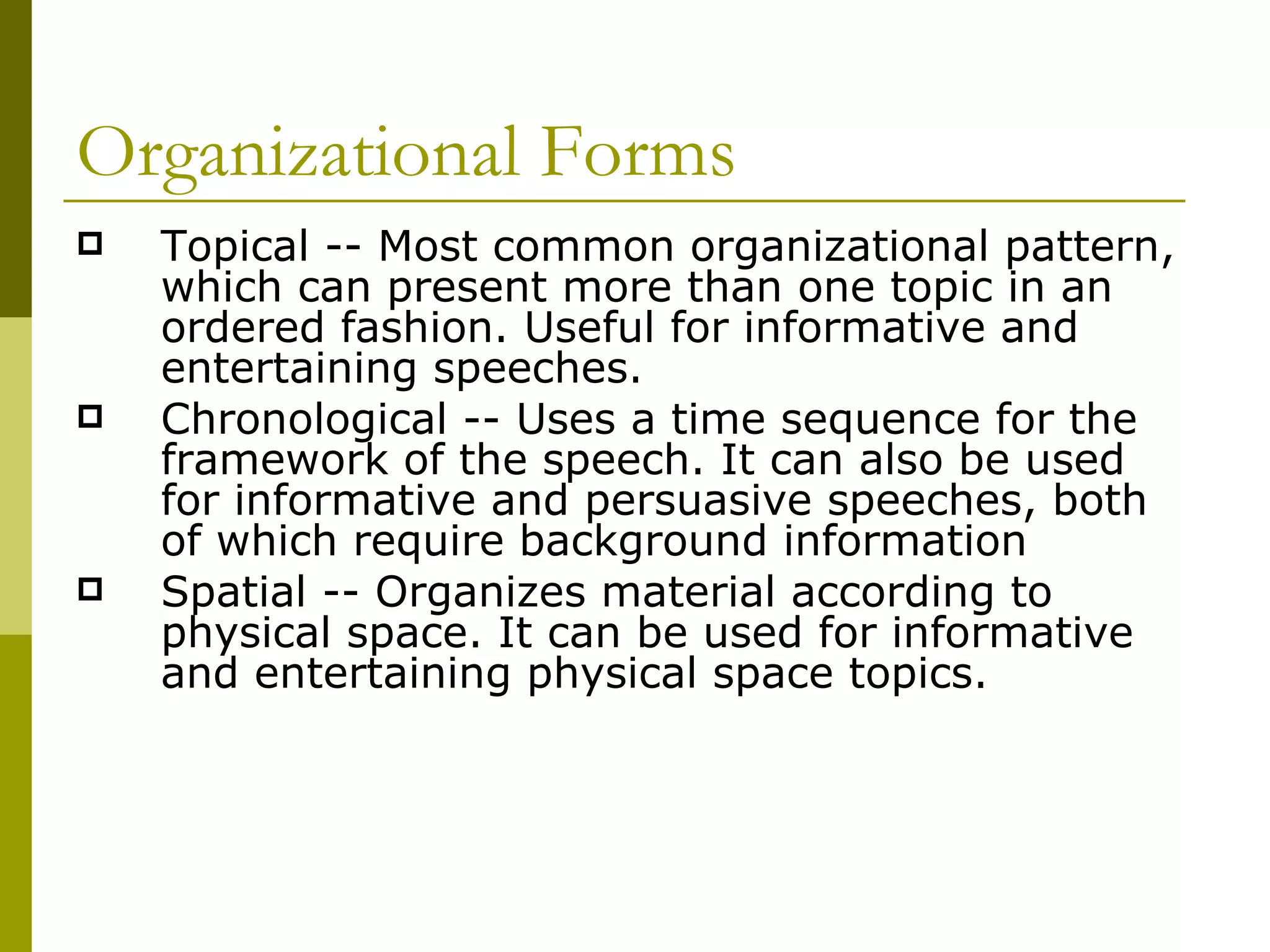 Extemporaneous speeches | PPT