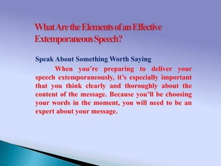 Extemporaneous Speeches, definition and delivery.pptx