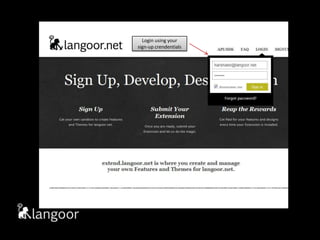Login using your sign-up crendentials