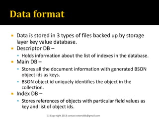 Extend db | PDF