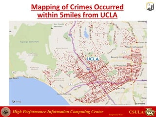 Crime rate data analysis in Los Angeles | PPTX