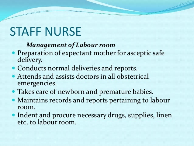 Expanded and extended roles of nursing