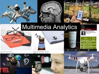 Multimedia Analytics
 