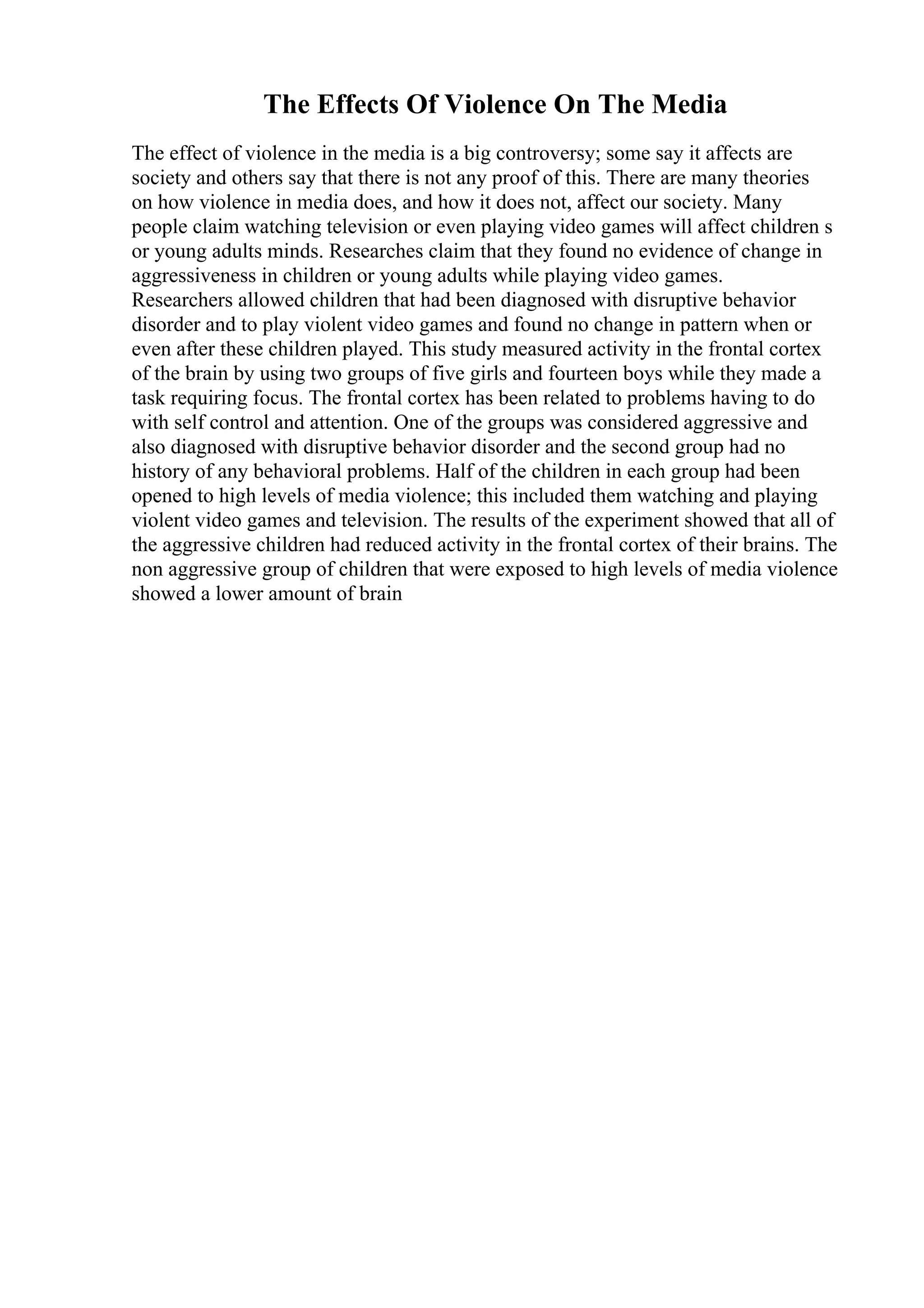 Extended Definition Essay Example | PDF