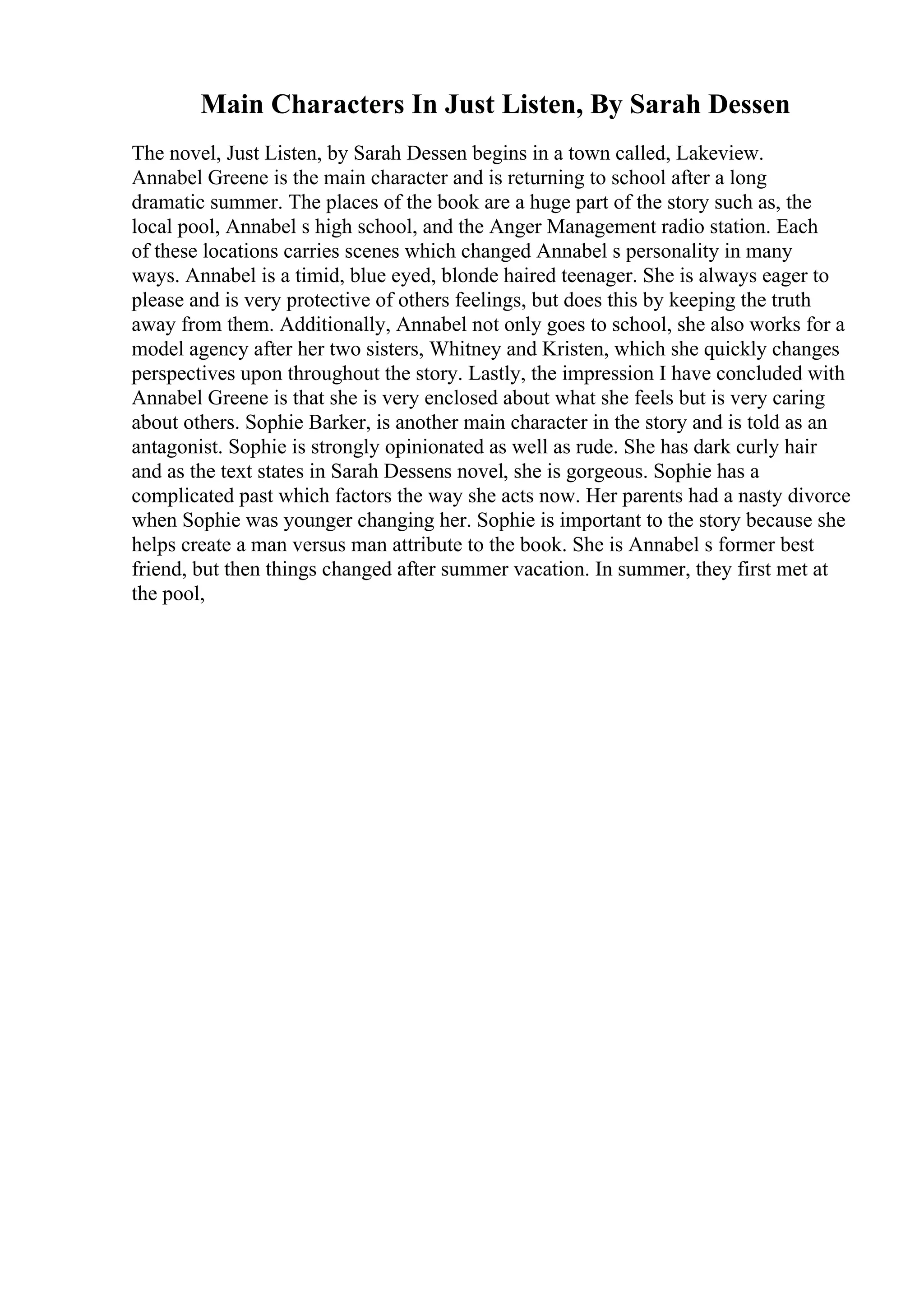 Extended Definition Essay Example | PDF