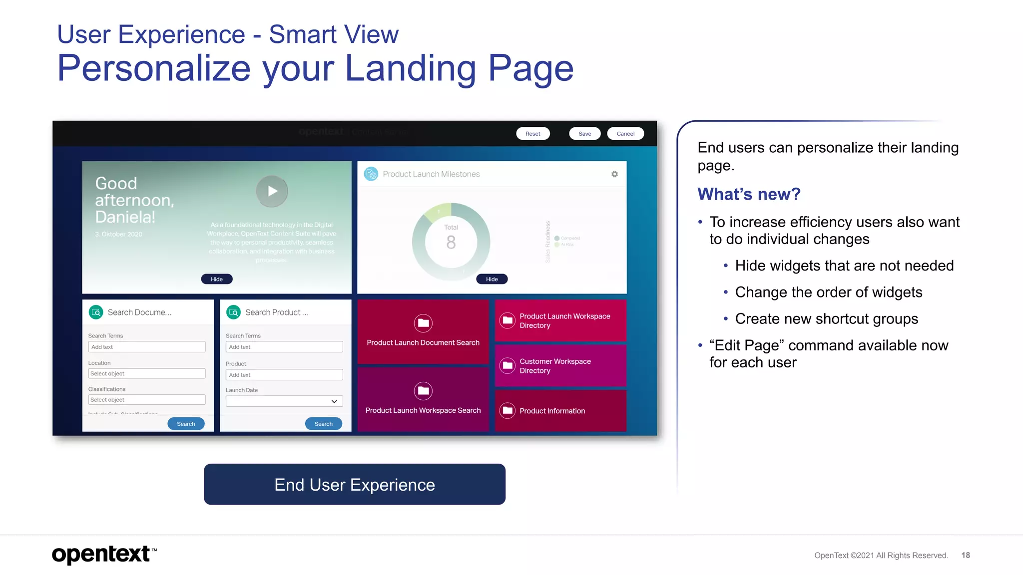 What's New and What’s Next in OpenText Extended ECM & Content Suite