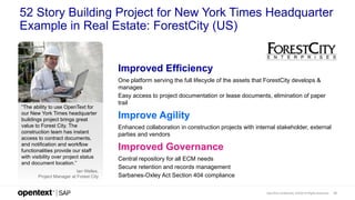 OpenText Confidential. ©2020 All Rights Reserved. 25
52 Story Building Project for New York Times Headquarter
Example in R...