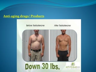 Anti-aging drugs/ Products
 