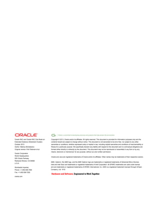Paper: Oracle RAC and Oracle RAC One Node on Extended Distance ...