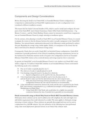 Paper: Oracle RAC and Oracle RAC One Node on Extended Distance ...