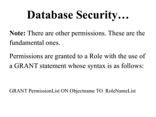 Comprehensive Guide to Database Views and Stored Procedures in SQL | PDF