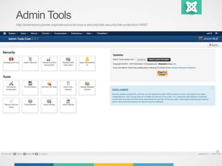 Admin Tools 
http://extensions.joomla.org/extensions/access-a-security/site-security/site-protection/14087 
 