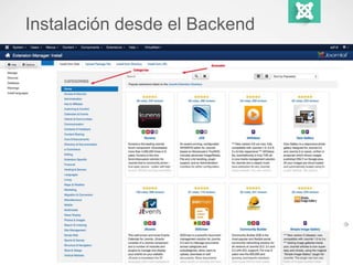 Instalación desde el Backend 
 
