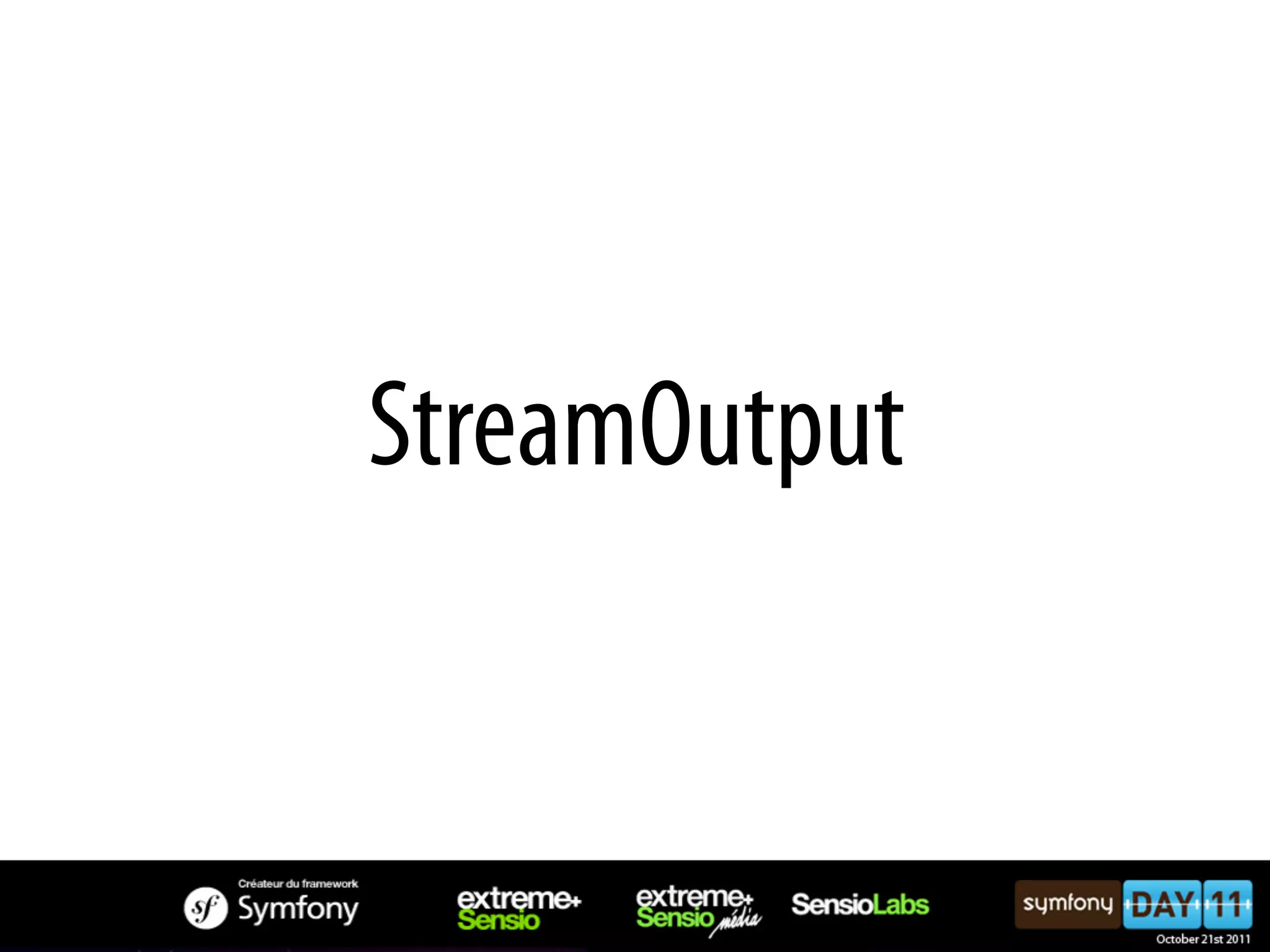 StreamOutput 