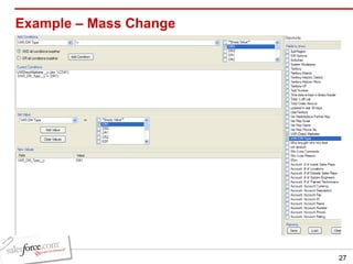 Example – Mass Change 