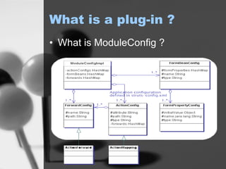 What is a plug-in ? What is ModuleConfig ? 