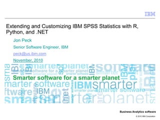 python spss programmieren | vorteile und beispiele... Extending and customizing ibm spss statistics with python, r, and .net ...