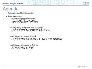 python spss programmieren | vorteile und beispiele... Extending and customizing ibm spss statistics with python, r, and .net ...