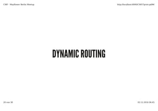 von Thiemo Schuff (Eigenes Werk) [ ],CC BY-SA 3.0 via Wikimedia
Commons
DYNAMIC ROUTING
 