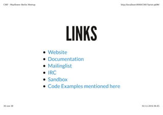 $content­>setTitle('Symfony Dienstleistungen');  
$content­>setBody('Eine Seite über Symfony Dienstleistungen');  
$manager­>bindTranslation($content, 'de');  
$contentRoute = new Route();  
$contentRoute­>setPosition($deServiceRoute, 'symfony­dienstleistungen');
$contentRoute­>setContent($content);  
$manager­>persist($contentRoute);  
 