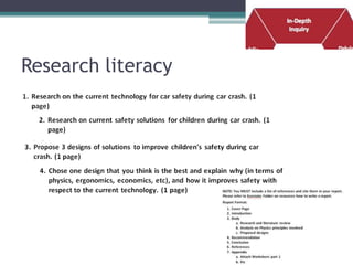 Research literacy
 